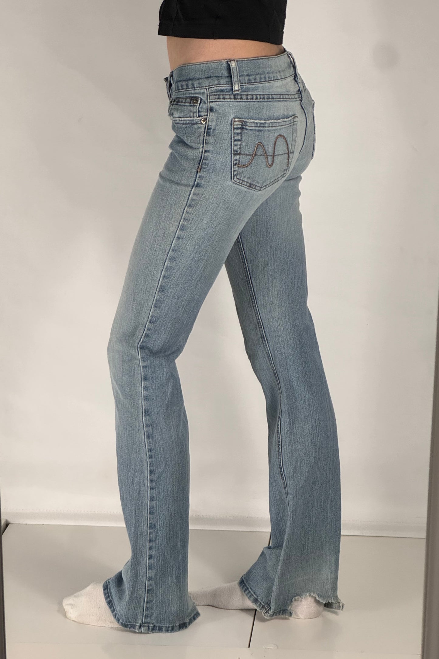 Lågmidjade jeans stl: XS/S