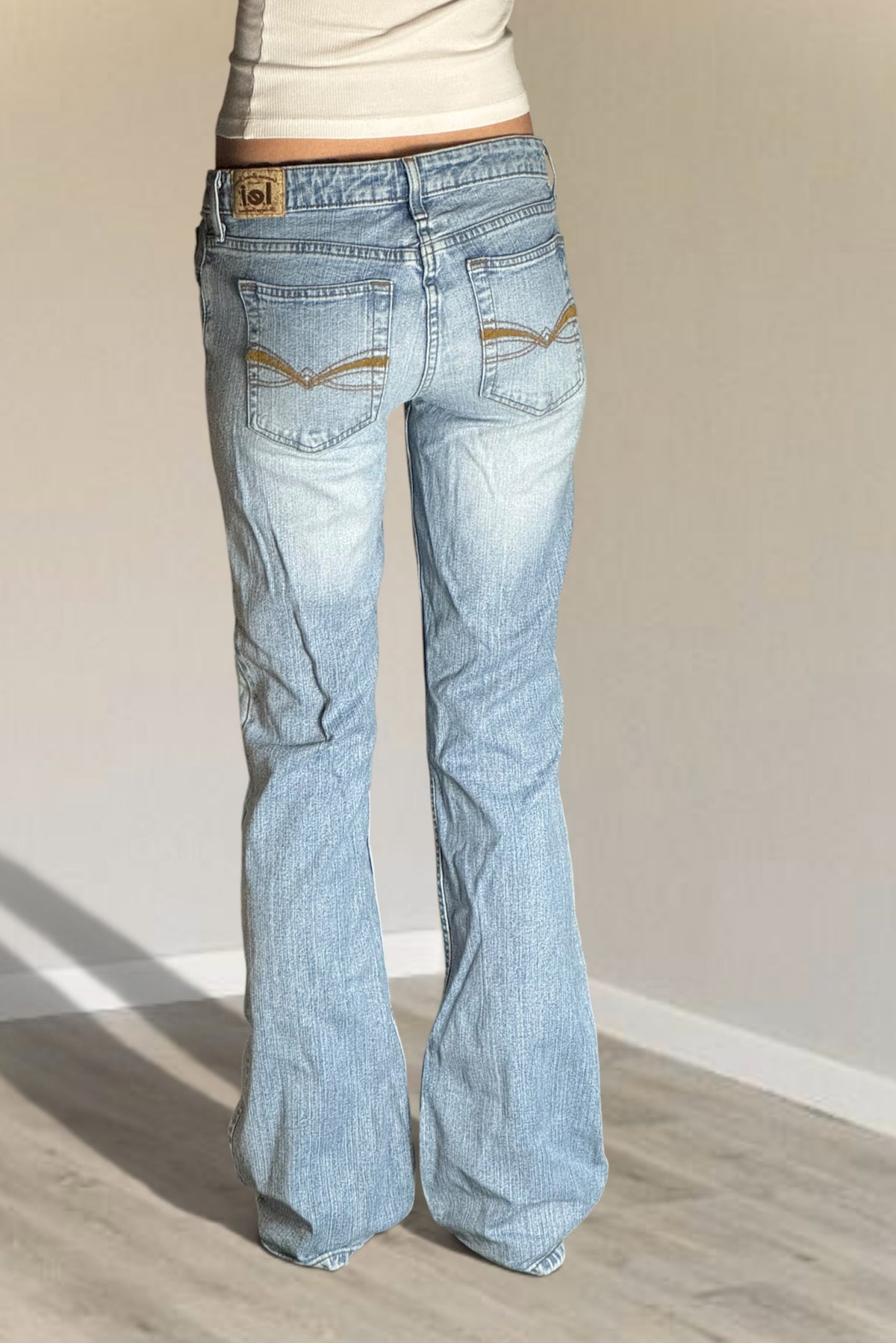 Lågmidjade jeans stl: S