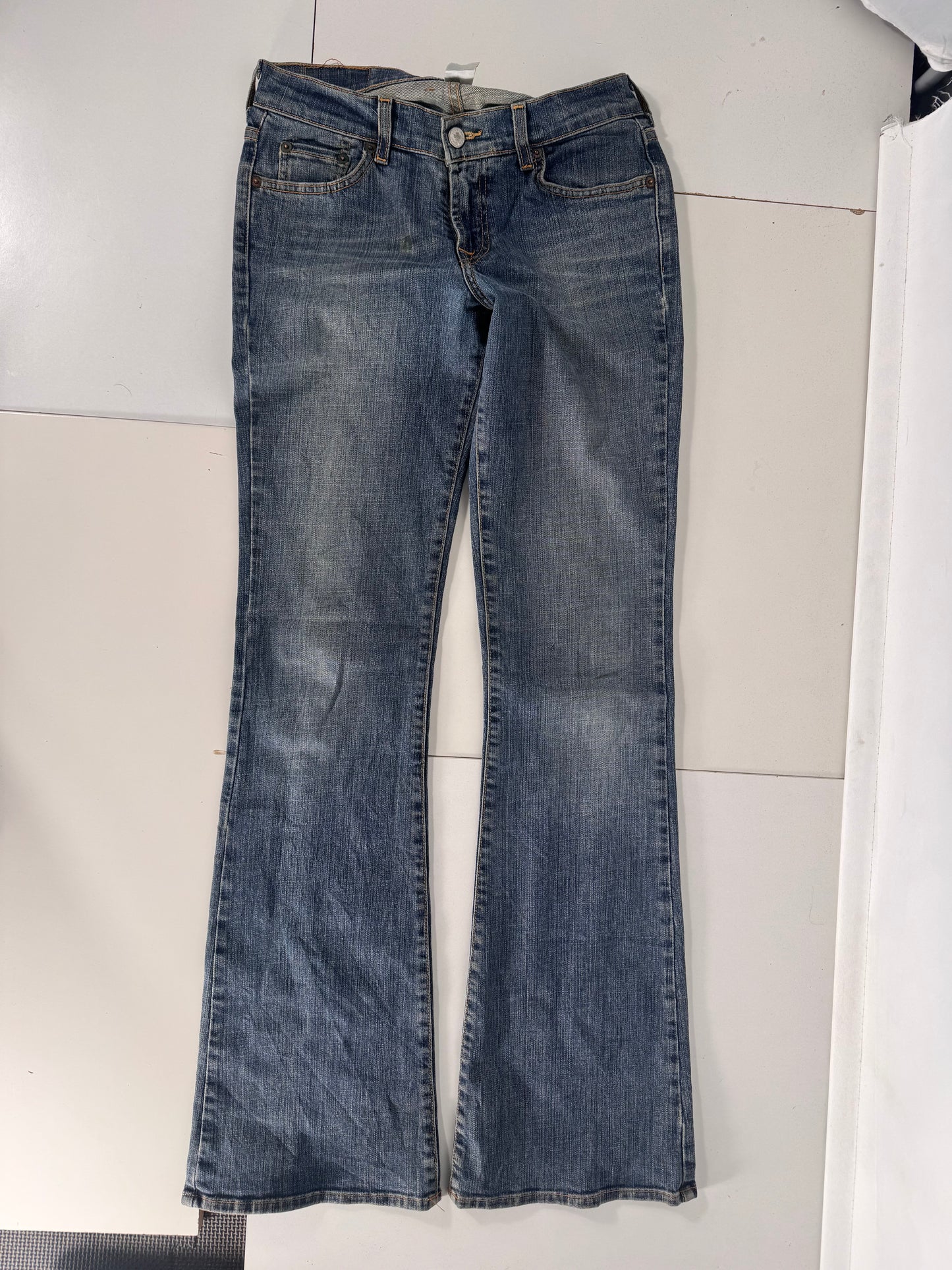 Utsvängda jeans stl: XS/S