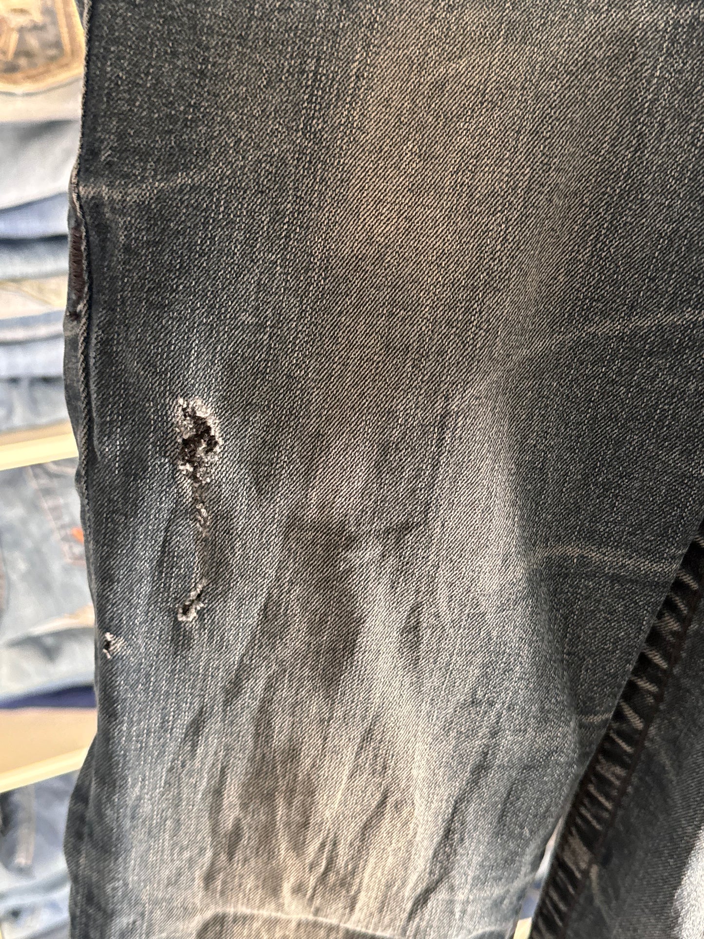 Lavtaljede jeans str: S