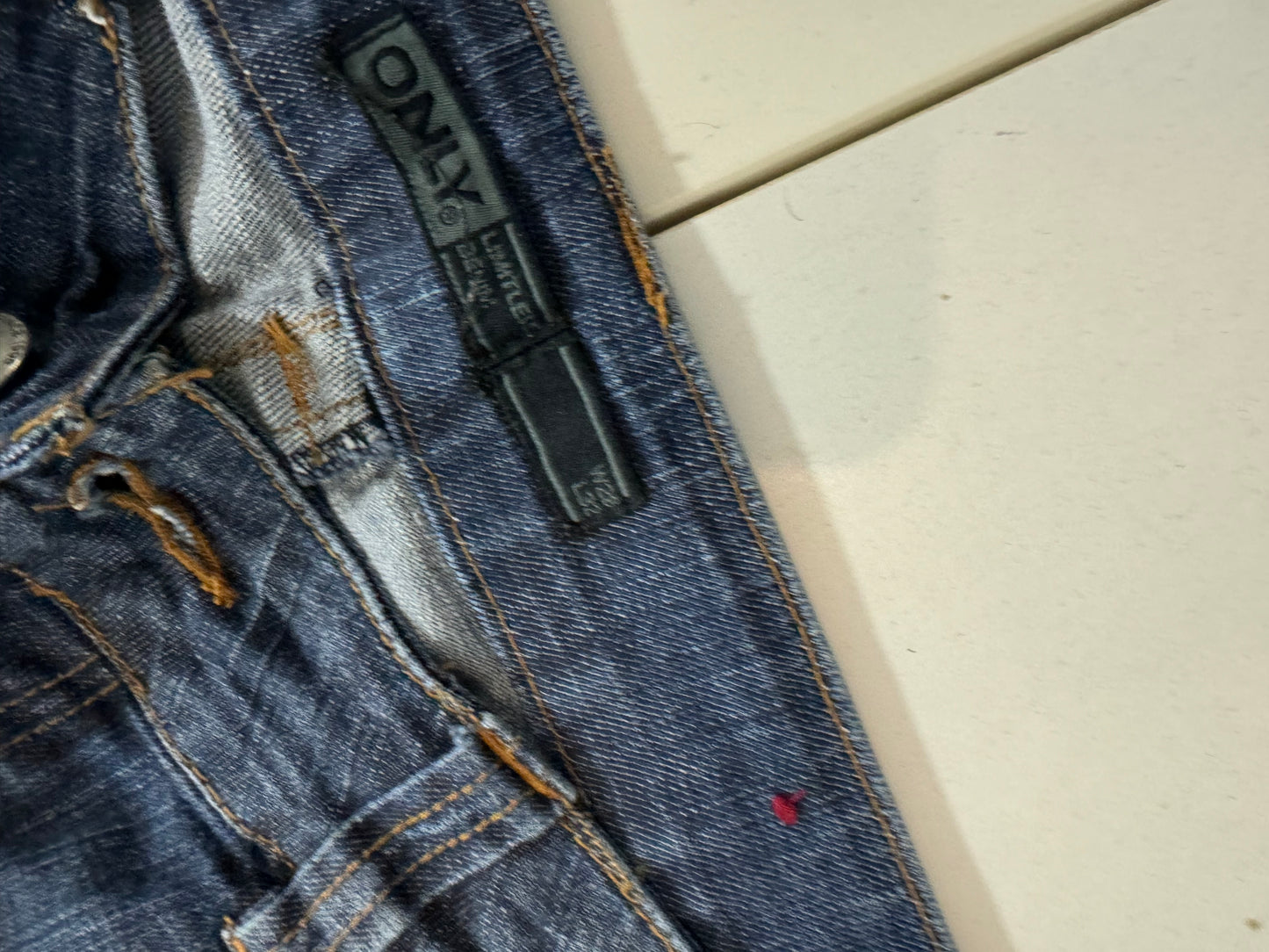Lågmidjade jeans stl: S
