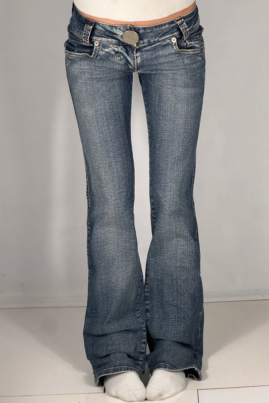 Lavtaljede jeans str: XS