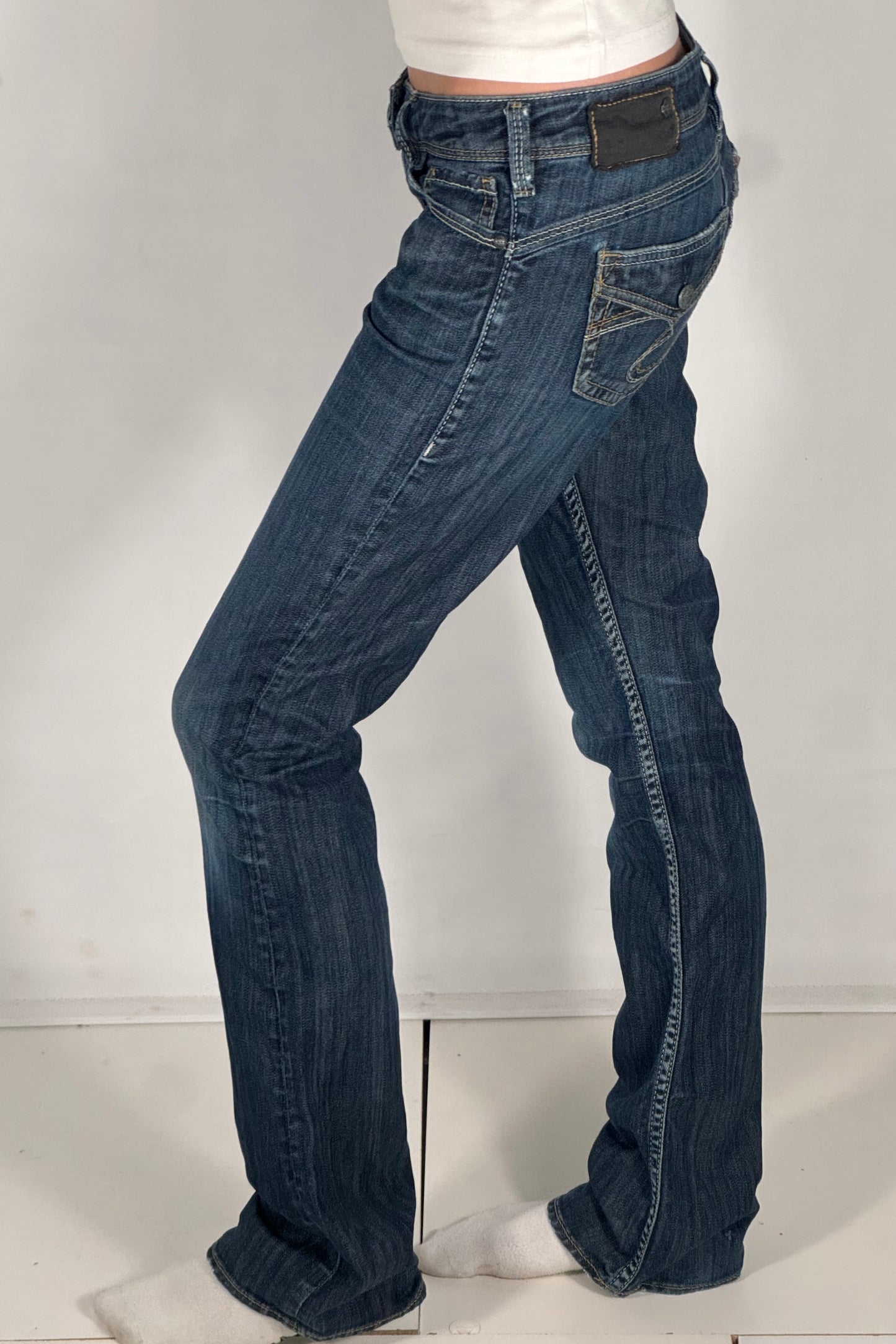 Lågmidjade jeans stl: XS