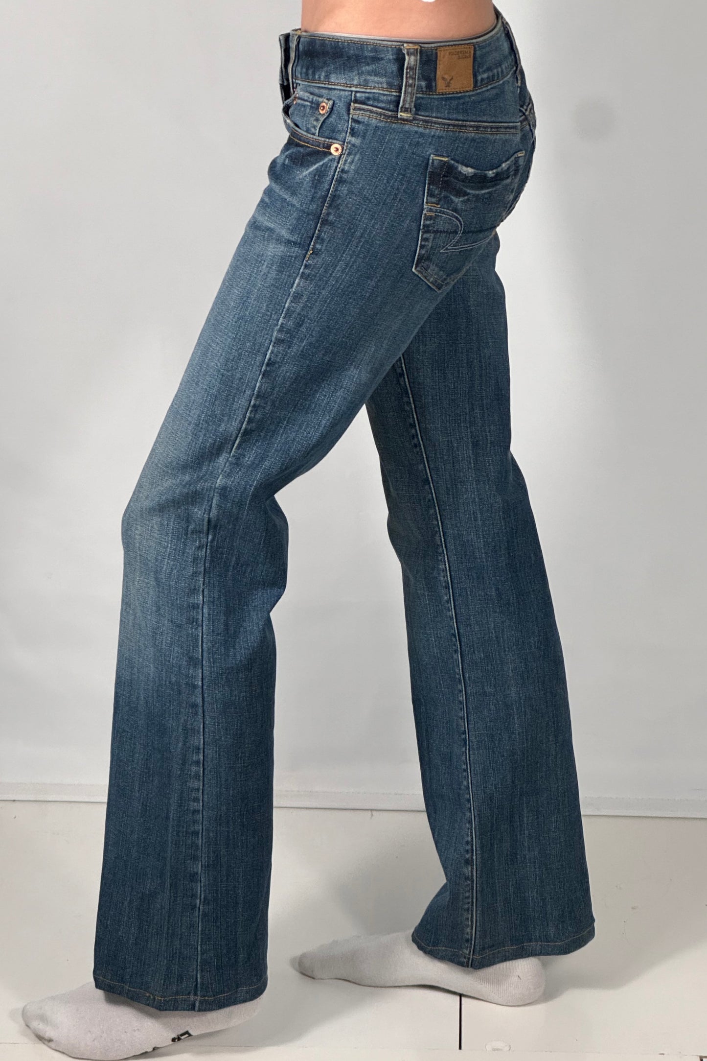 Lågmidjade jeans stl: S