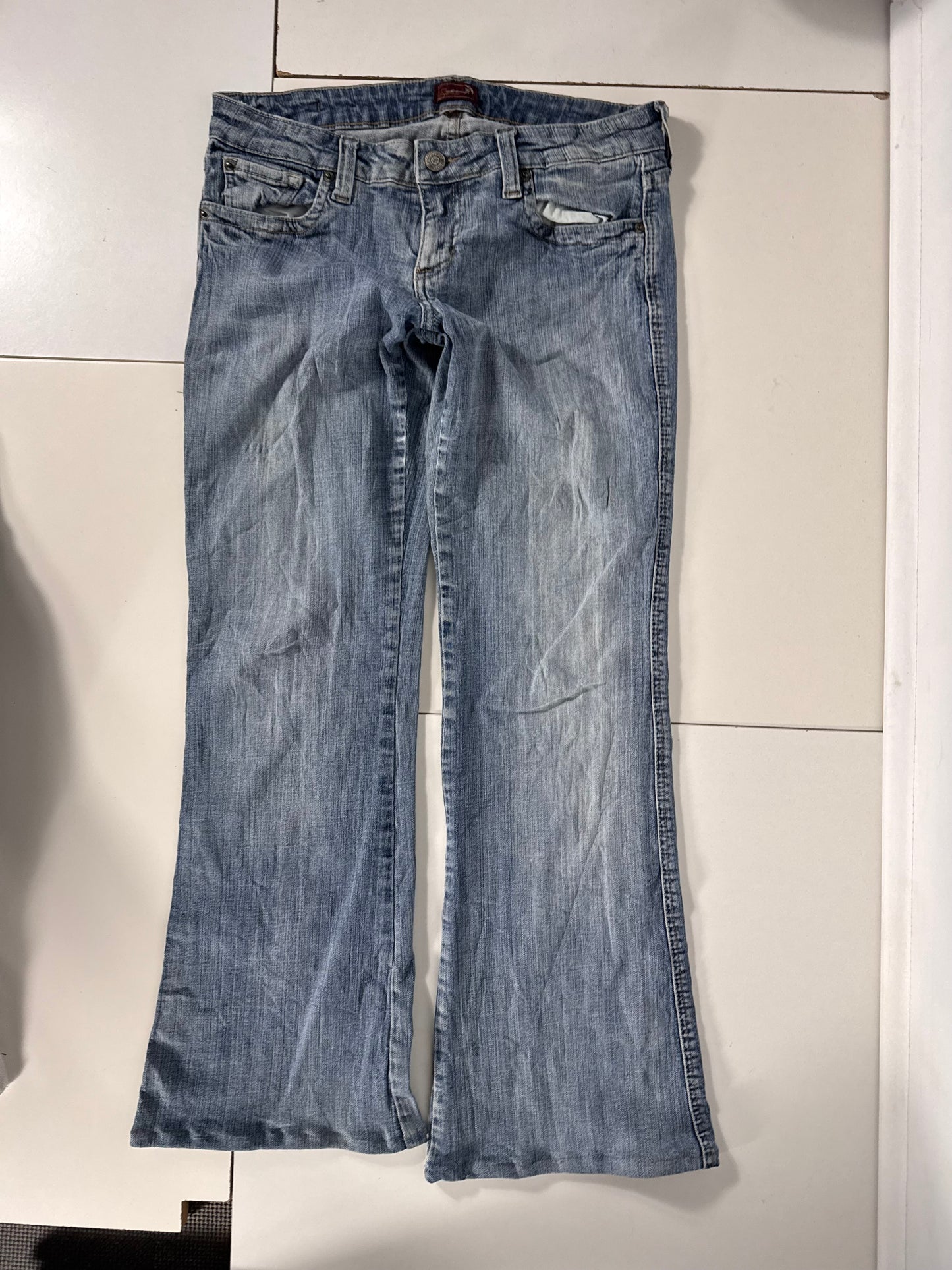 Lågmidjade jeans stl: S