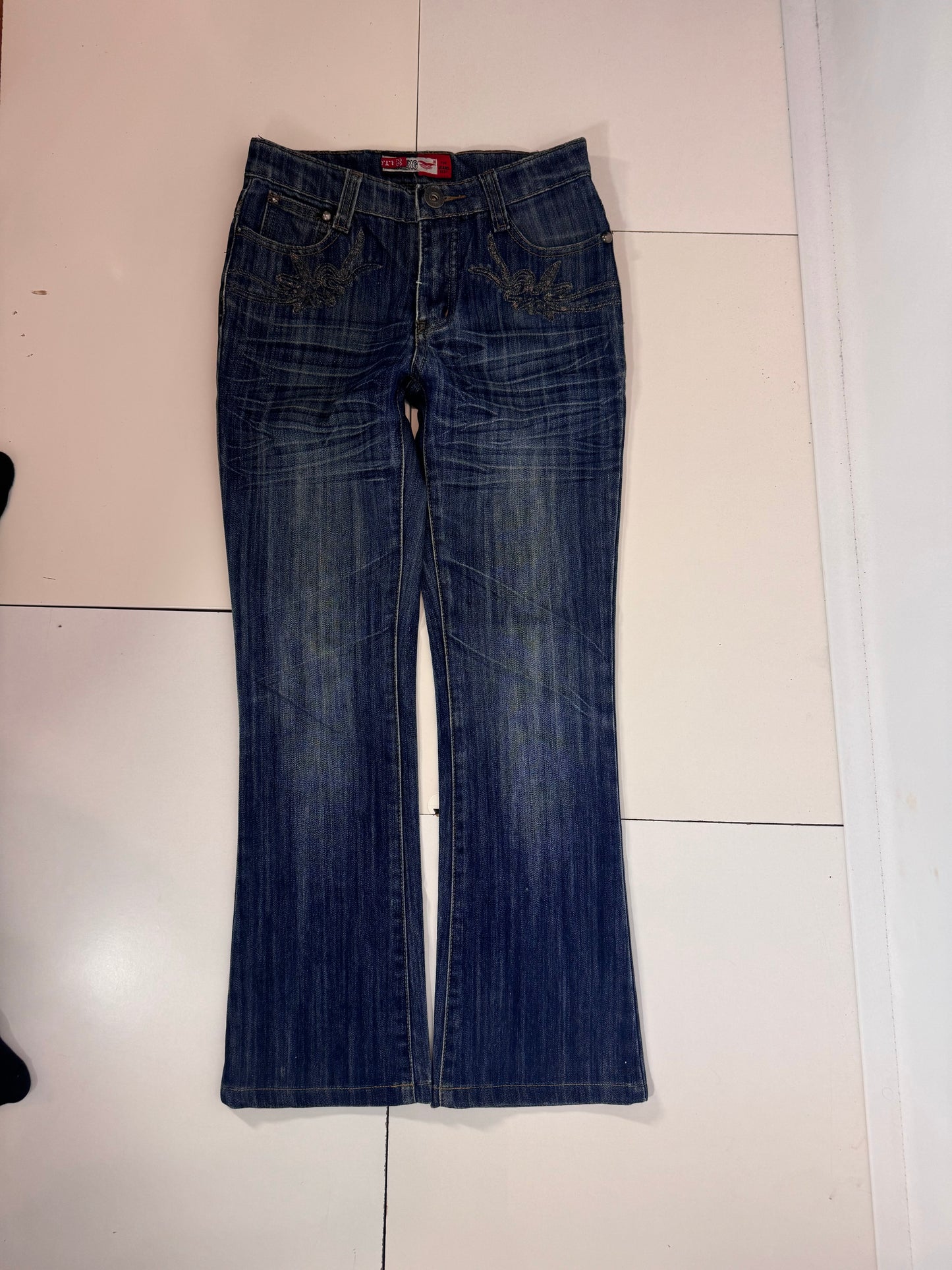 Lågmidjade jeans stl: XXXS