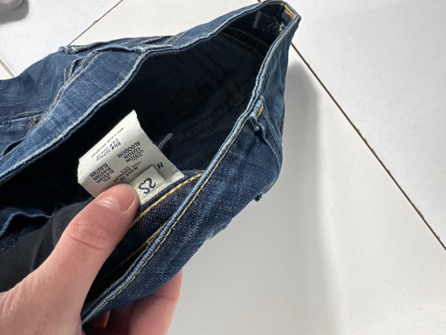 Lågmidjade jeans stl: XS