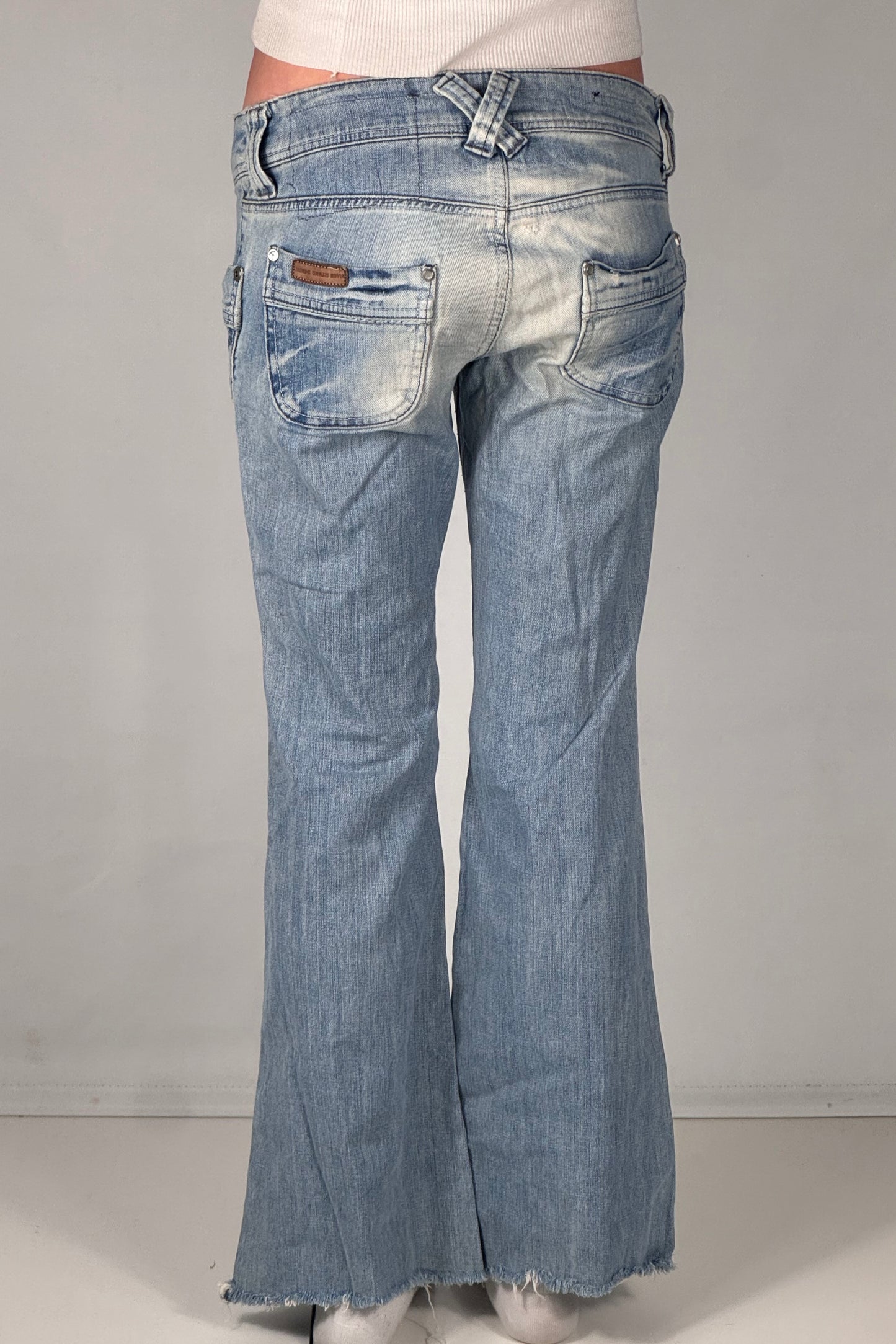 Lågmidjade jeans stl: S