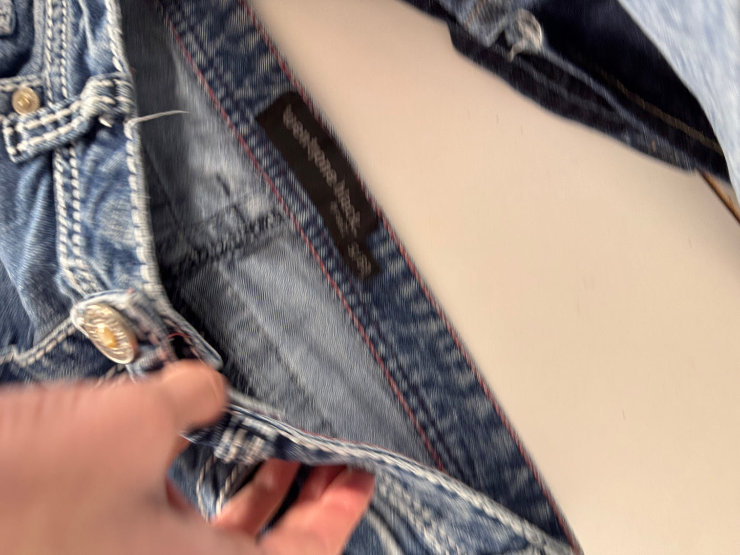 Lågmidjade jeans stl: XS