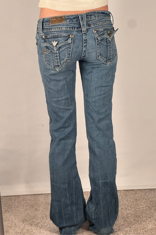 Lavtaljede jeans str: XS