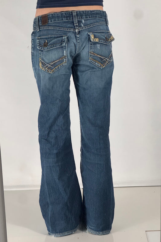 Lågmidjade jeans stl: M