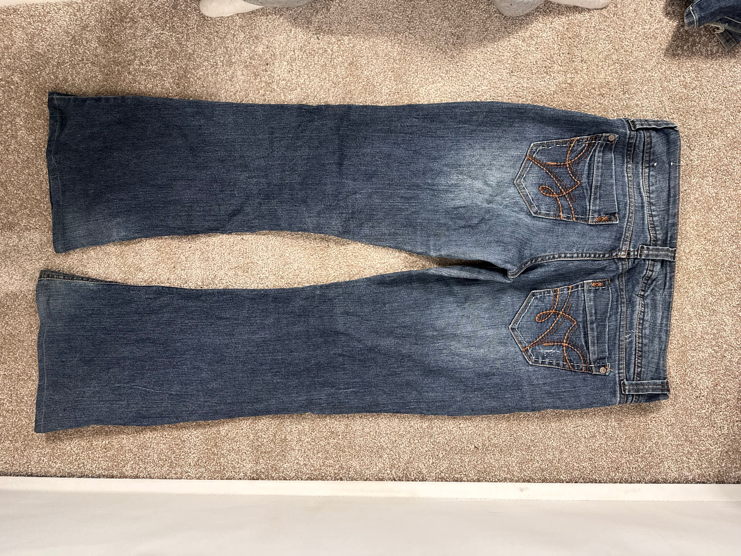 Lågmidjade jeans stl: M