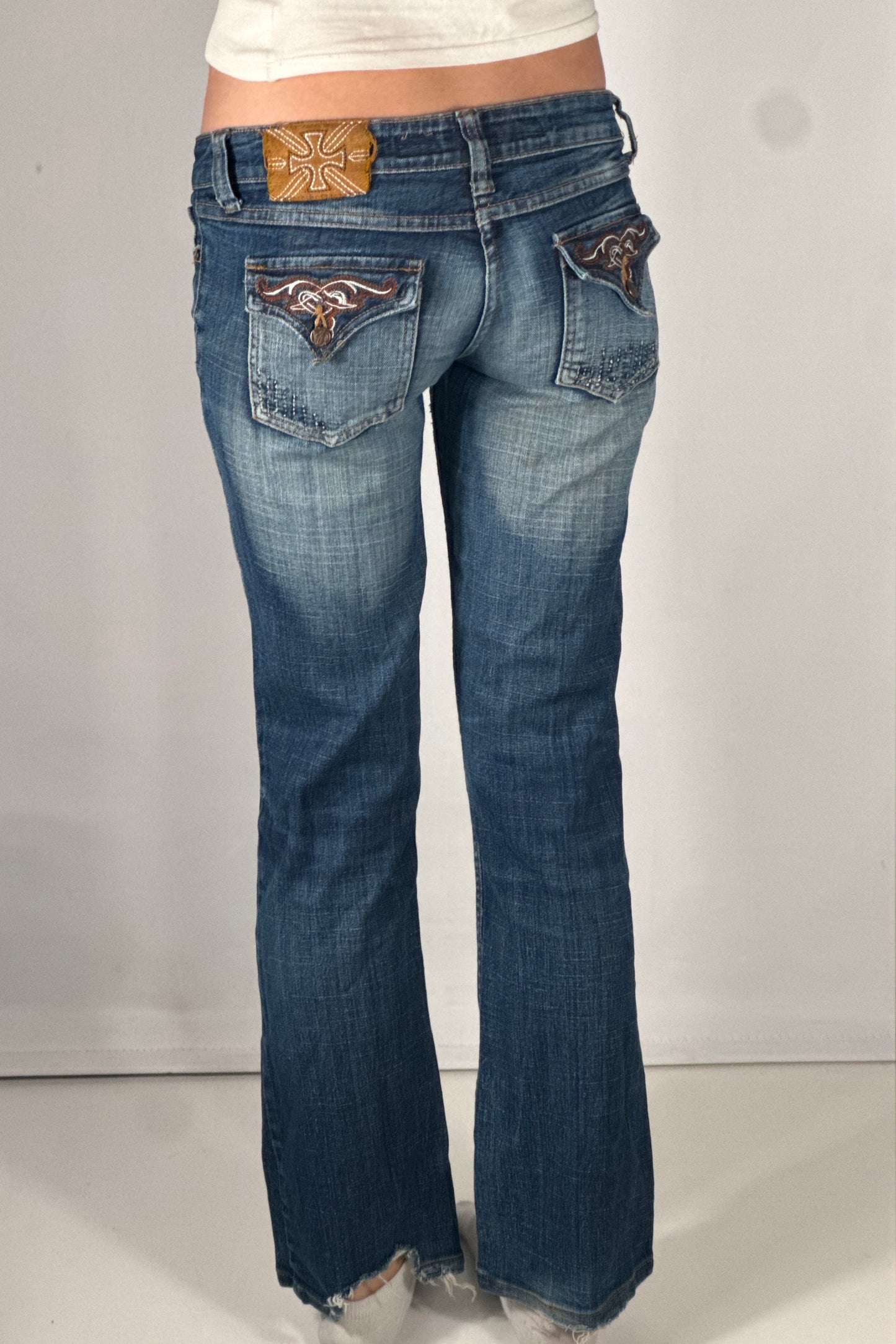 Lågmidjade jeans stl: XS