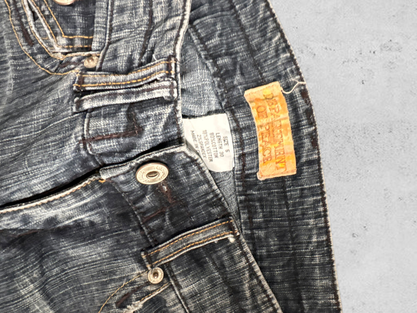 Lågmidjade jeans stl: XS