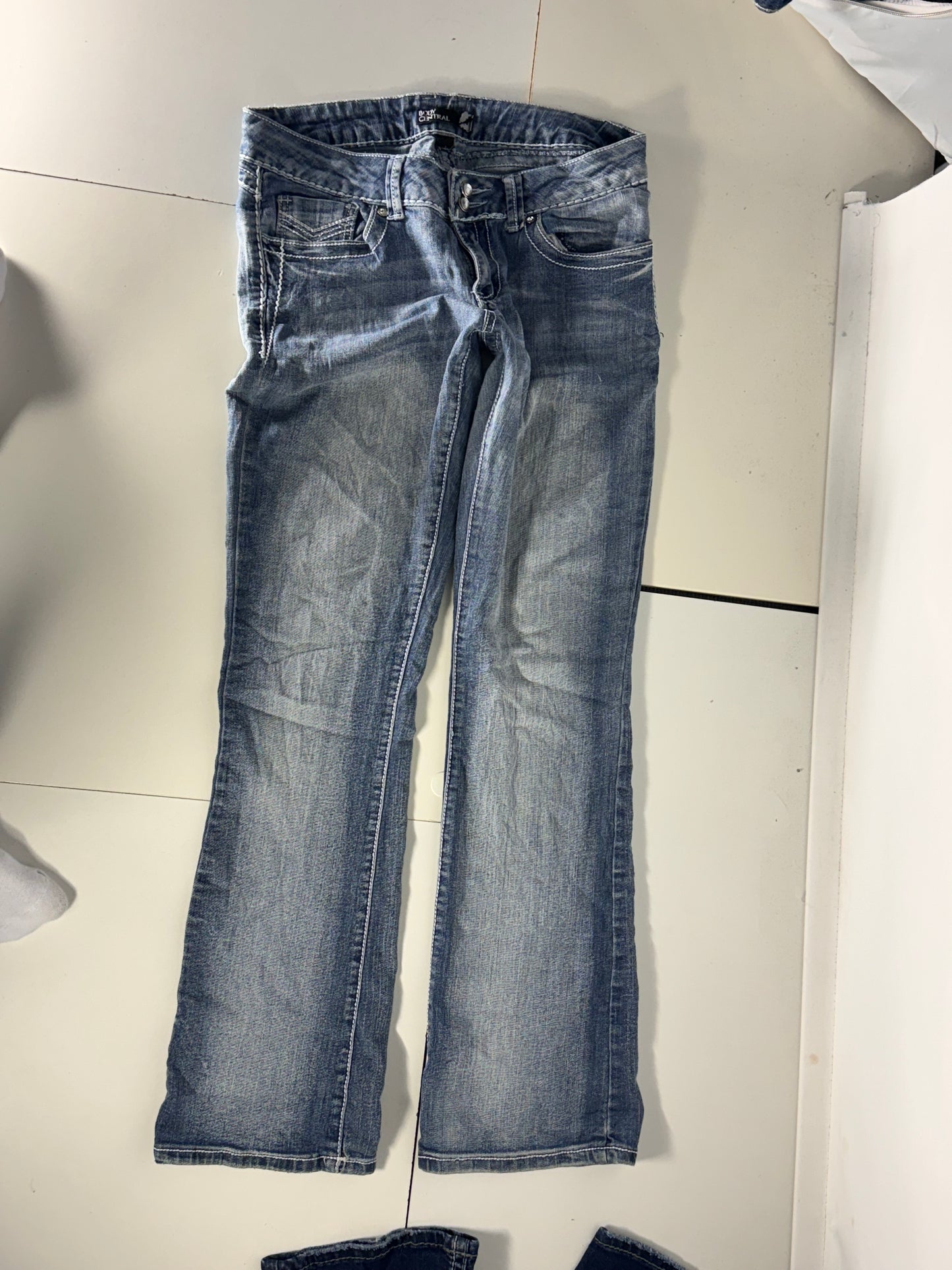 Lågmidjade jeans stl: S