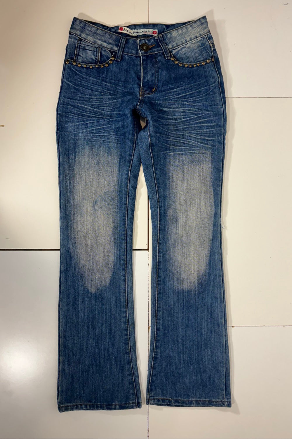 Lågmidjade jeans stl: XXXS