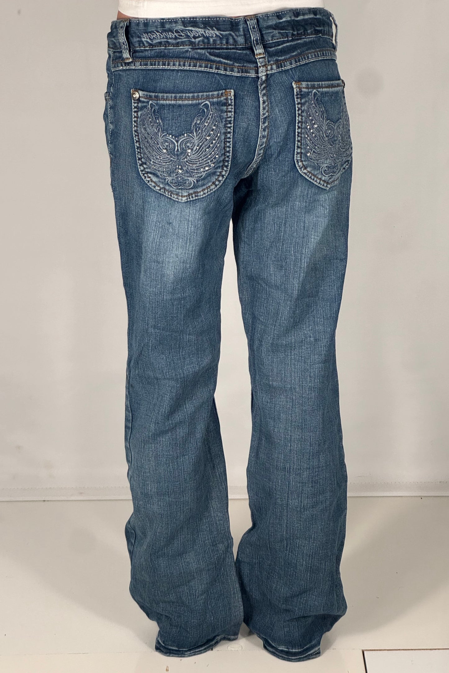 Lågmidjade jeans stl: S