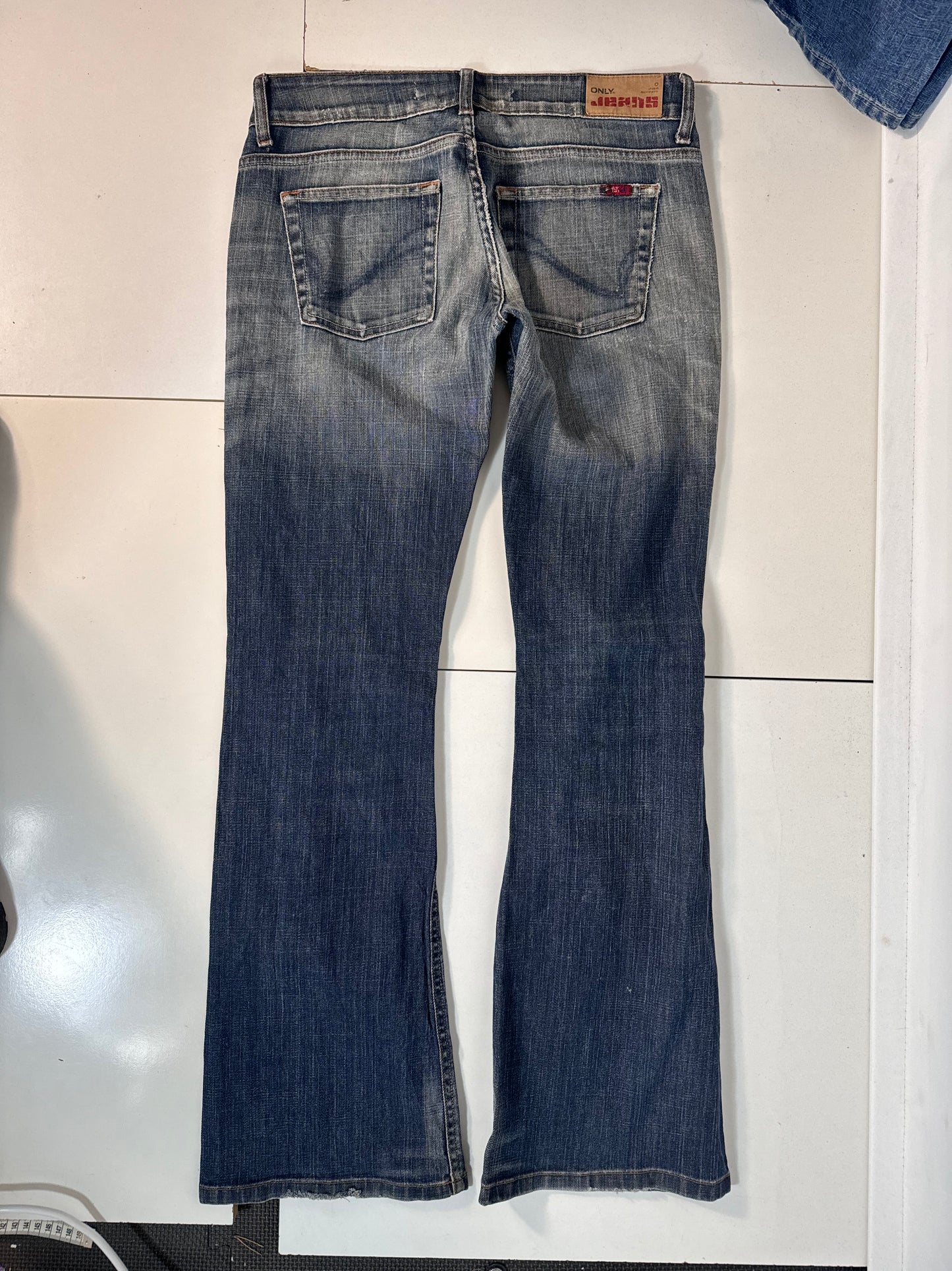 Lågmidjade jeans stl: S