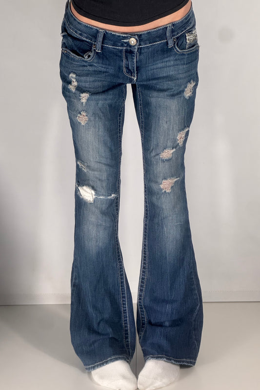 Lågmidjade jeans stl: M