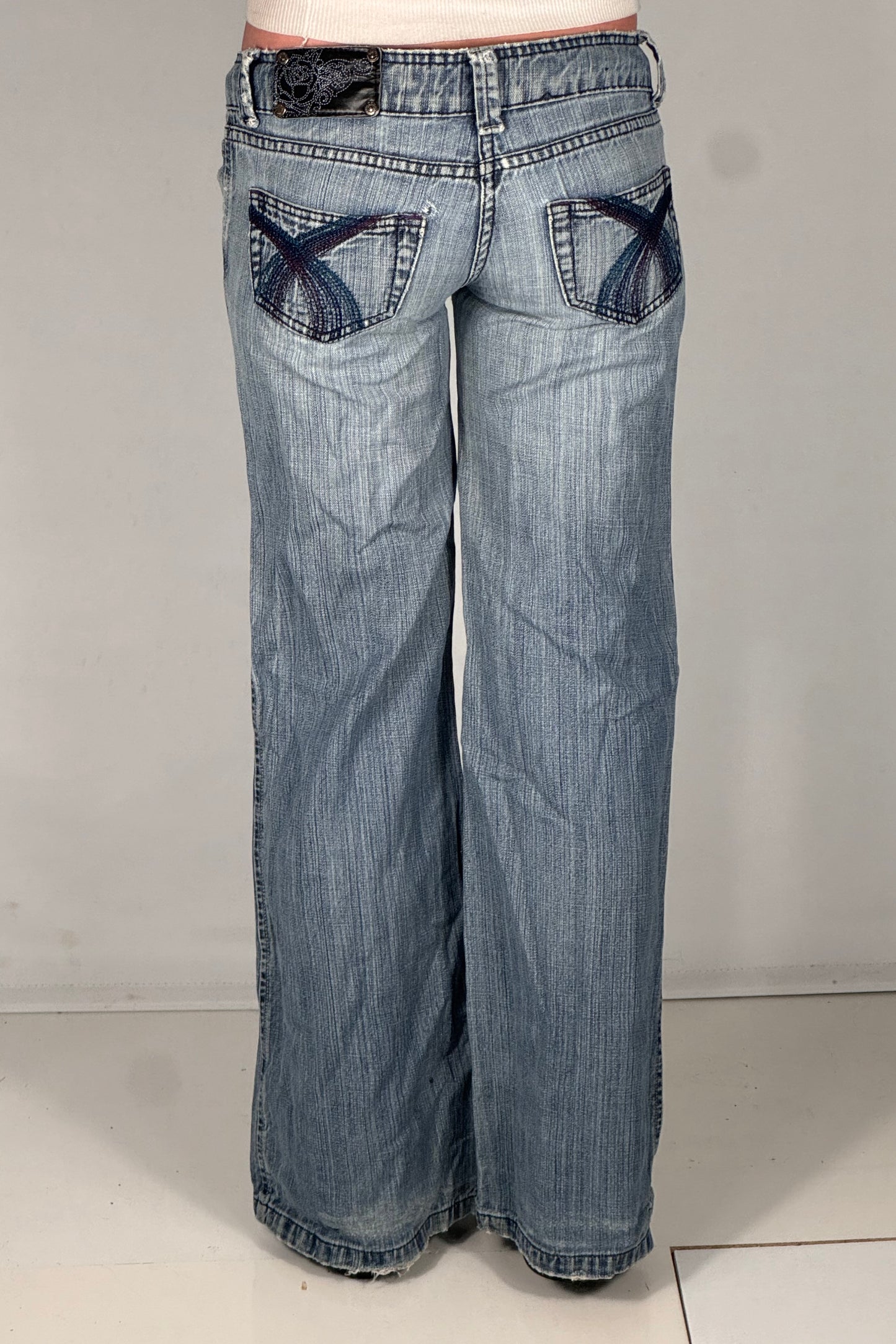 Lågmidjade jeans stl: S