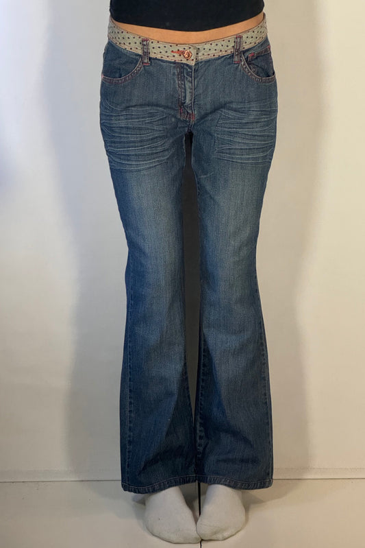 Lågmidjade jeans stl: S