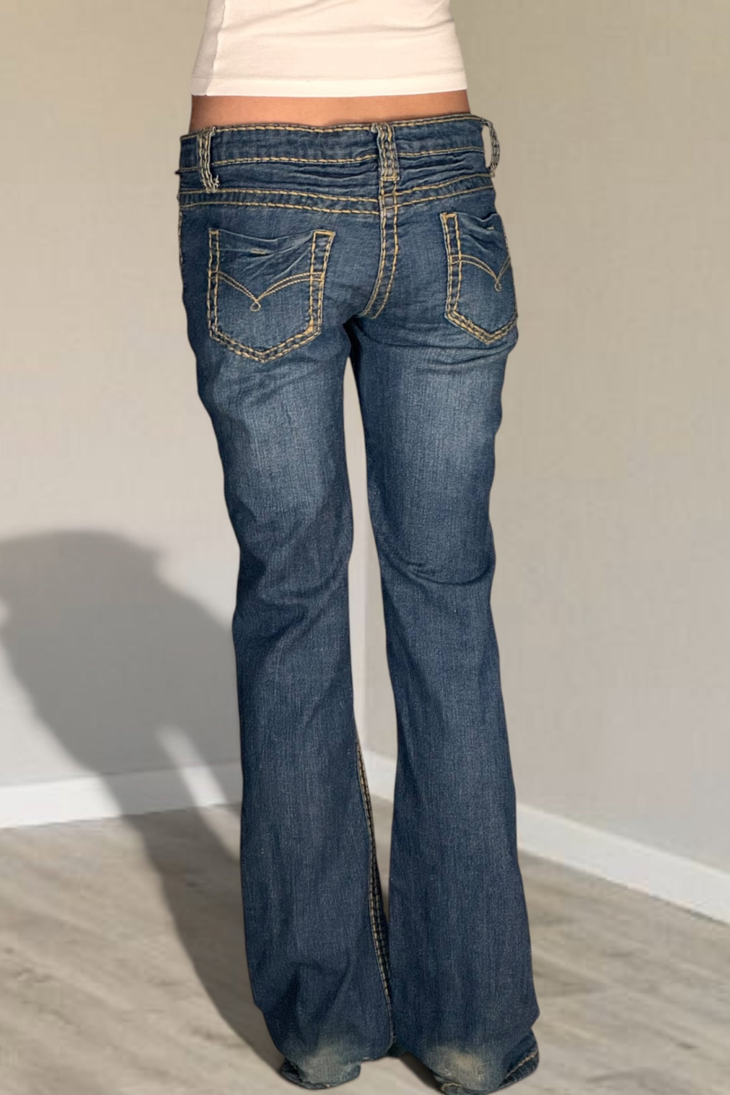 Lågmidjade jeans stl: M