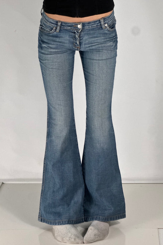 Lågmidjade jeans stl: XS