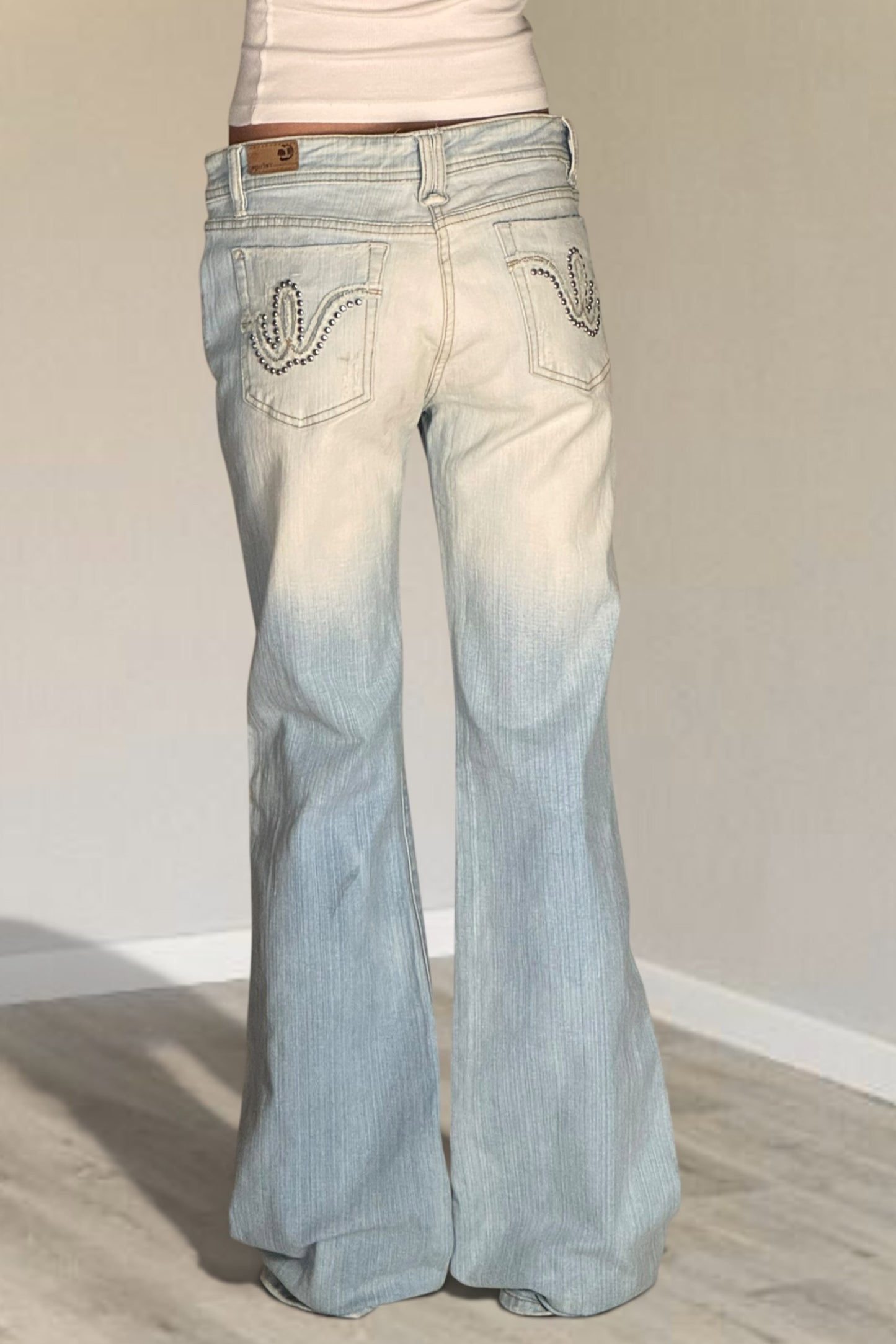 Lågmidjade jeans stl: M
