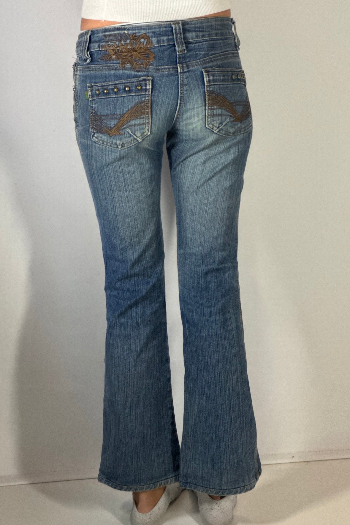 Lågmidjade jeans stl: XS