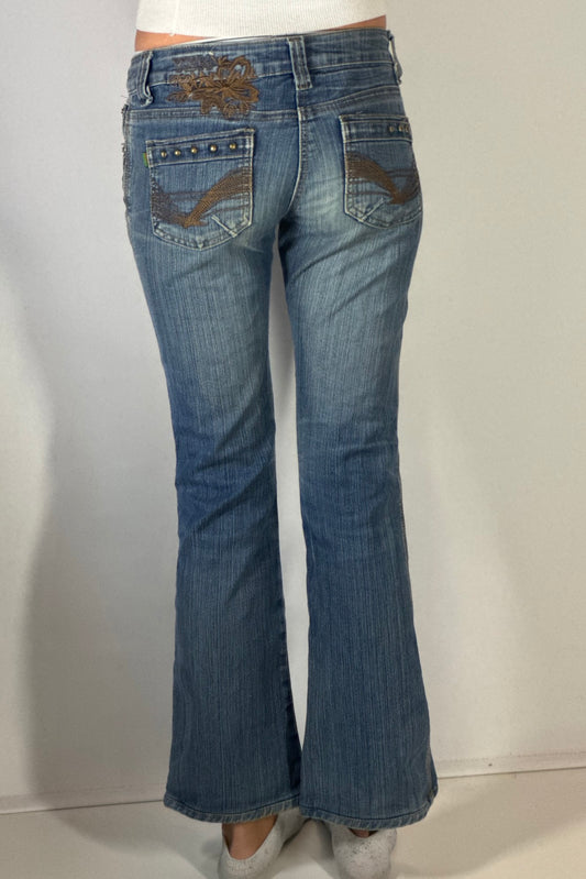 Lågmidjade jeans stl: XS
