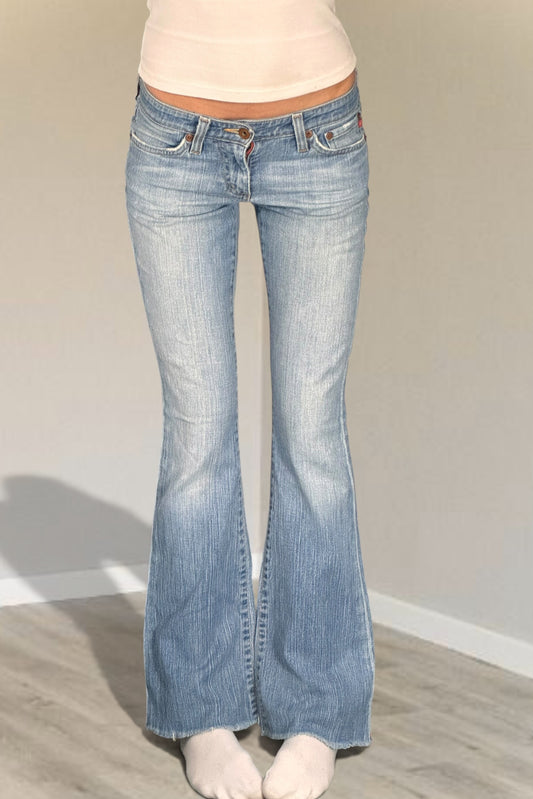 Lågmidjade jeans stl: XXS