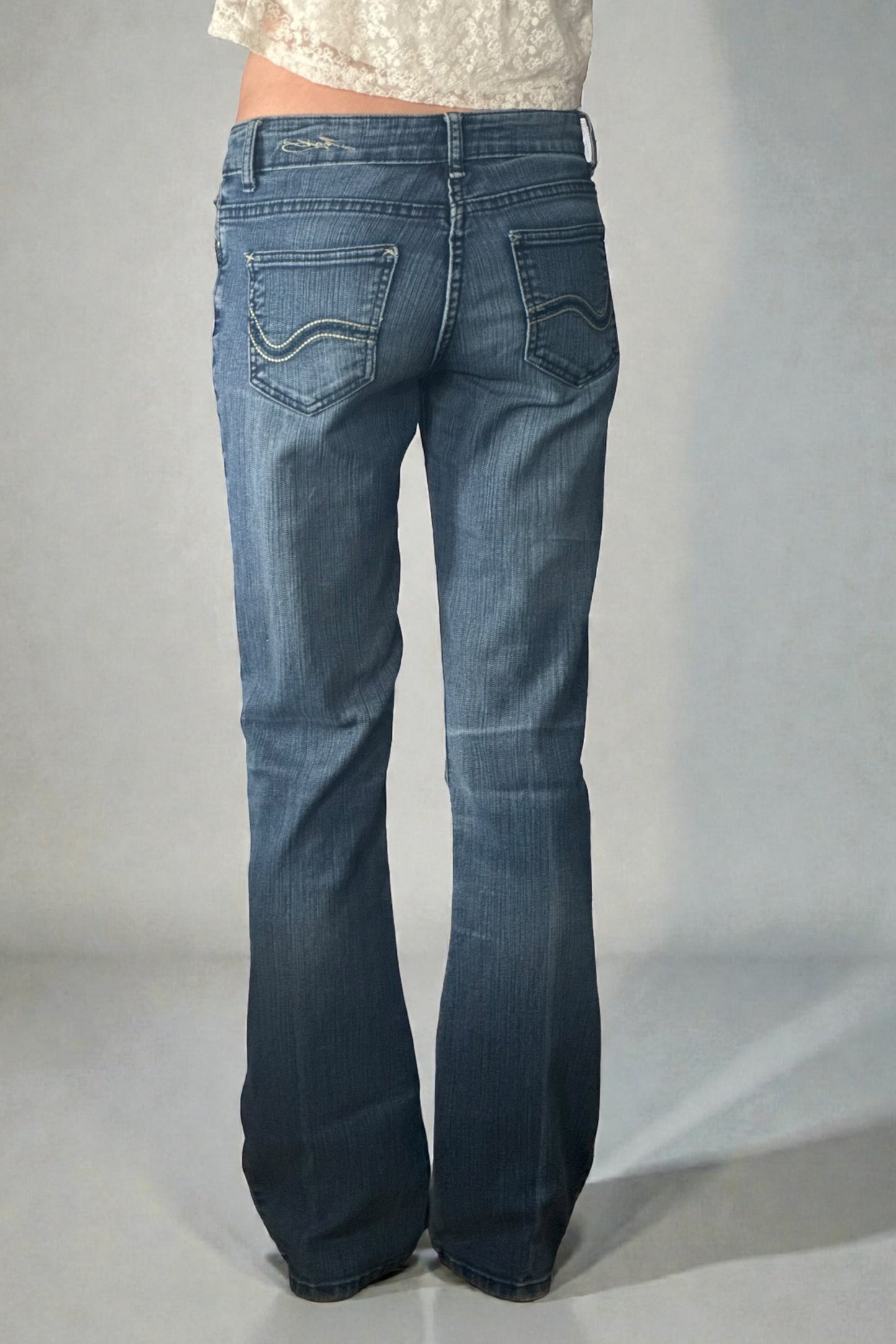 Lågmidjade jeans stl: