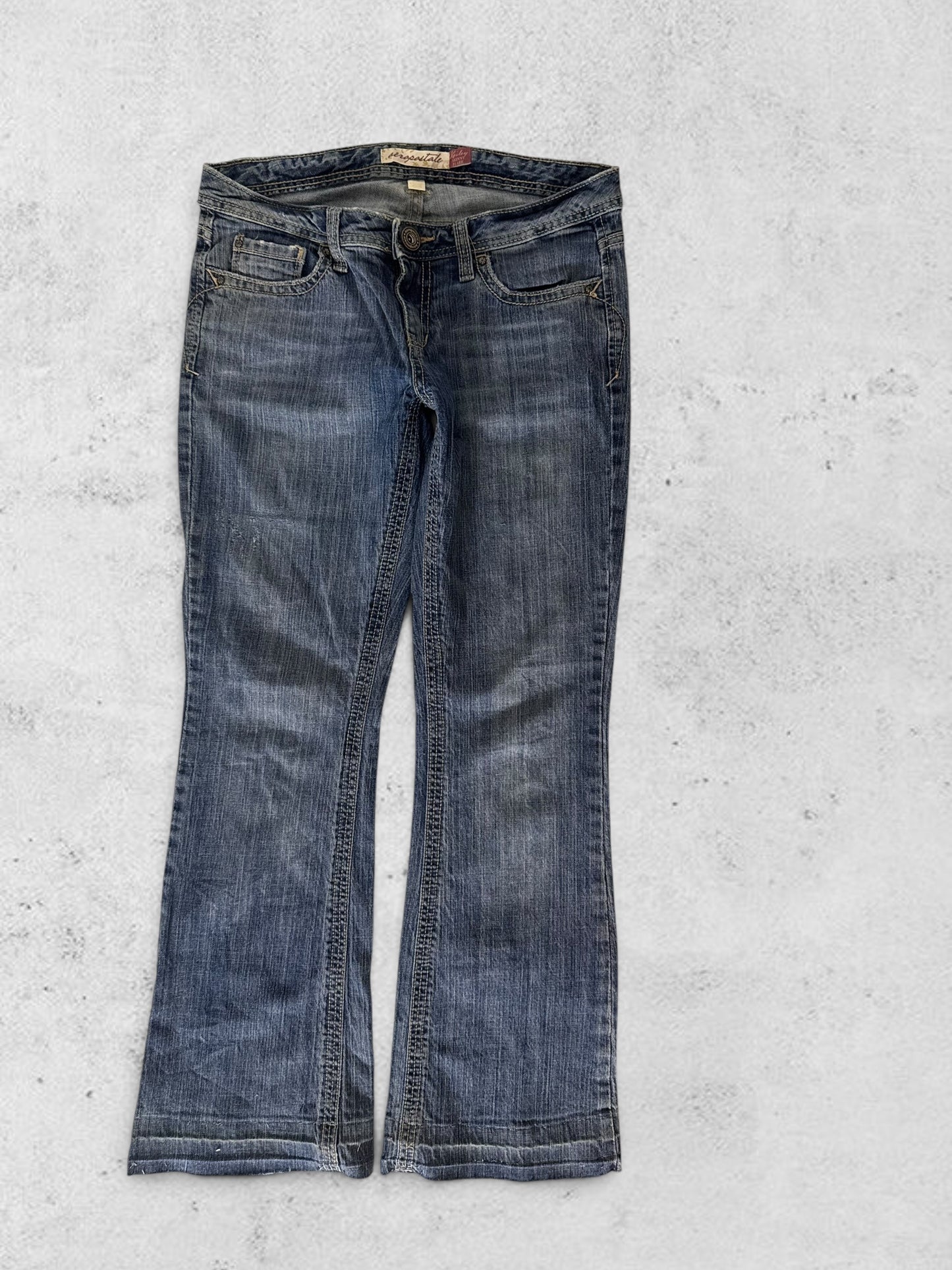 Lågmidjade jeans stl: S