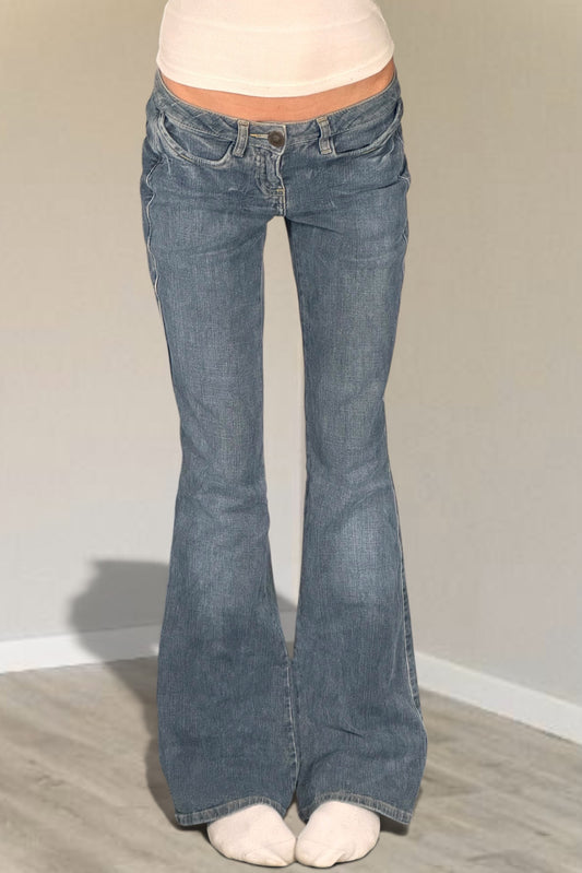 Lågmidjade jeans stl: XS