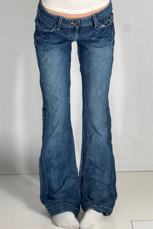 Lågmidjade jeans stl: S