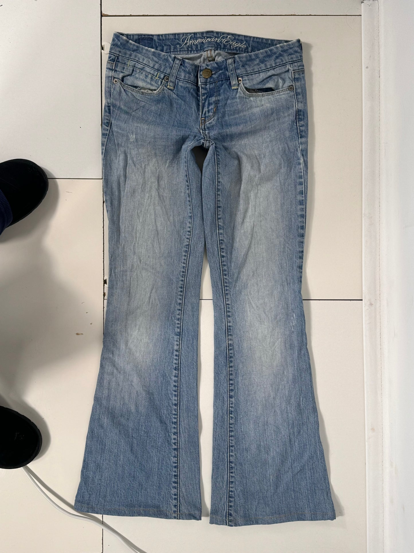 Lågmidjade jeans stl: XS