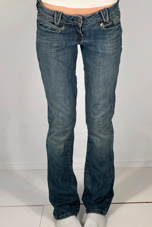 Lågmidjade jeans stl: S