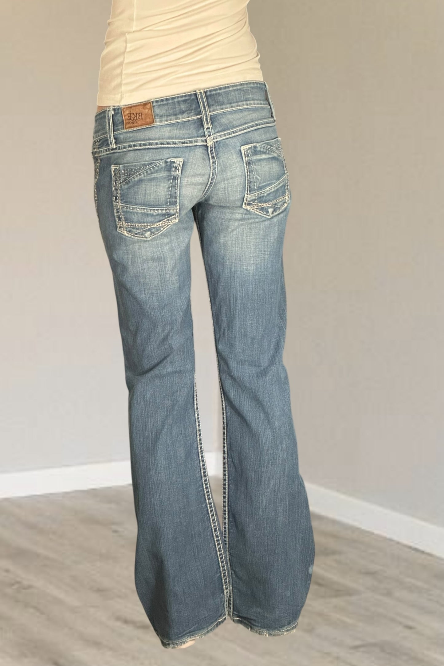 Lågmidjade jeans stl: XS