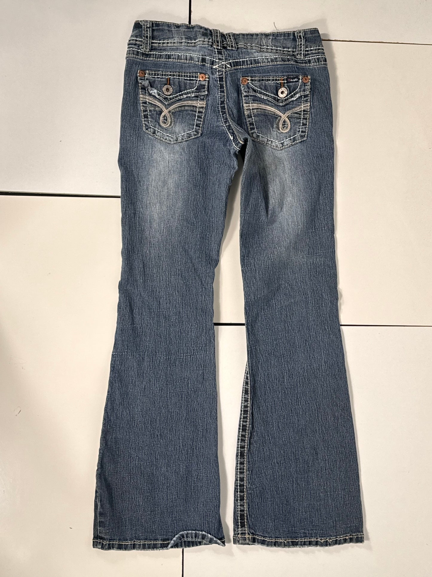 Lavtaljede jeans str: S