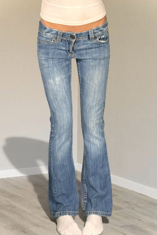 Lågmidjade jeans stl: XS