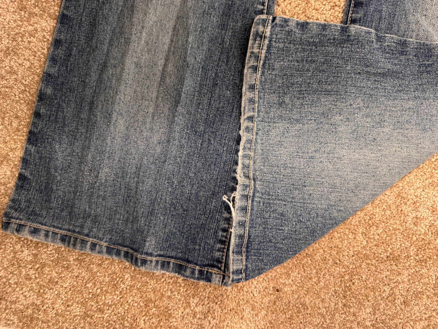Lågmidjade jeans stl: S