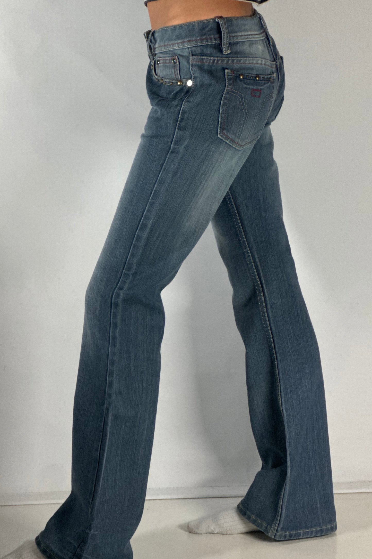 Lågmidjade jeans stl: XS