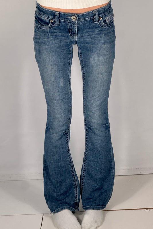 Lågmidjade jeans stl: XS