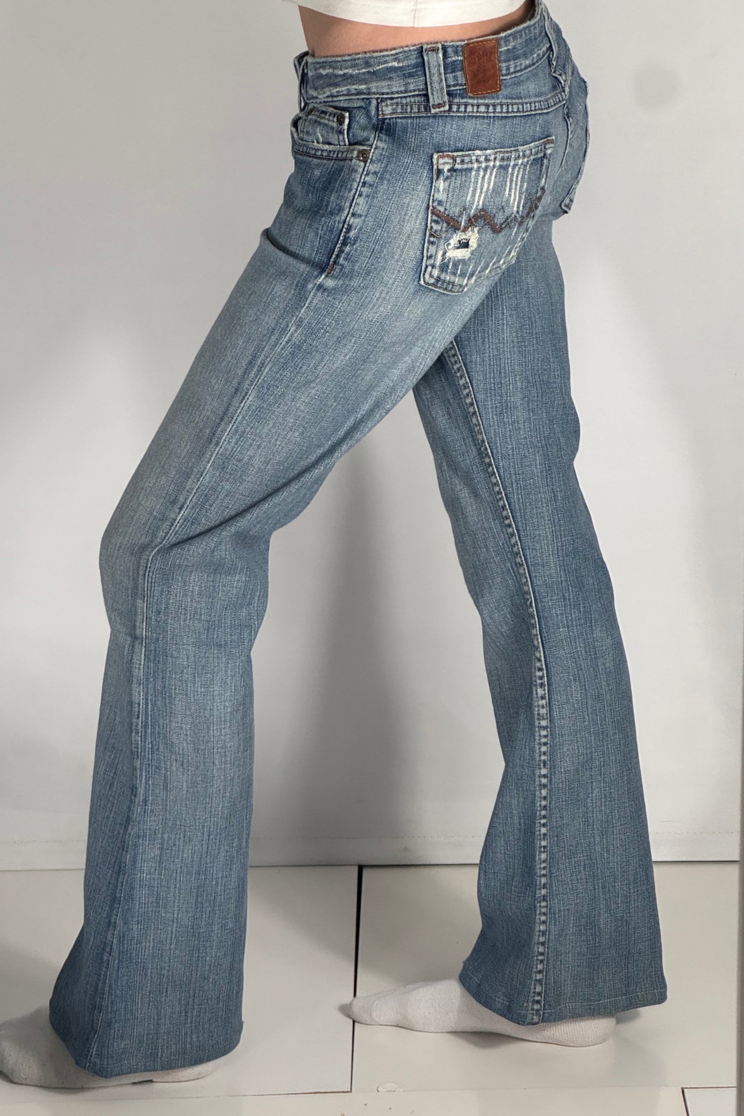 Lågmidjade jeans stl: XS/S