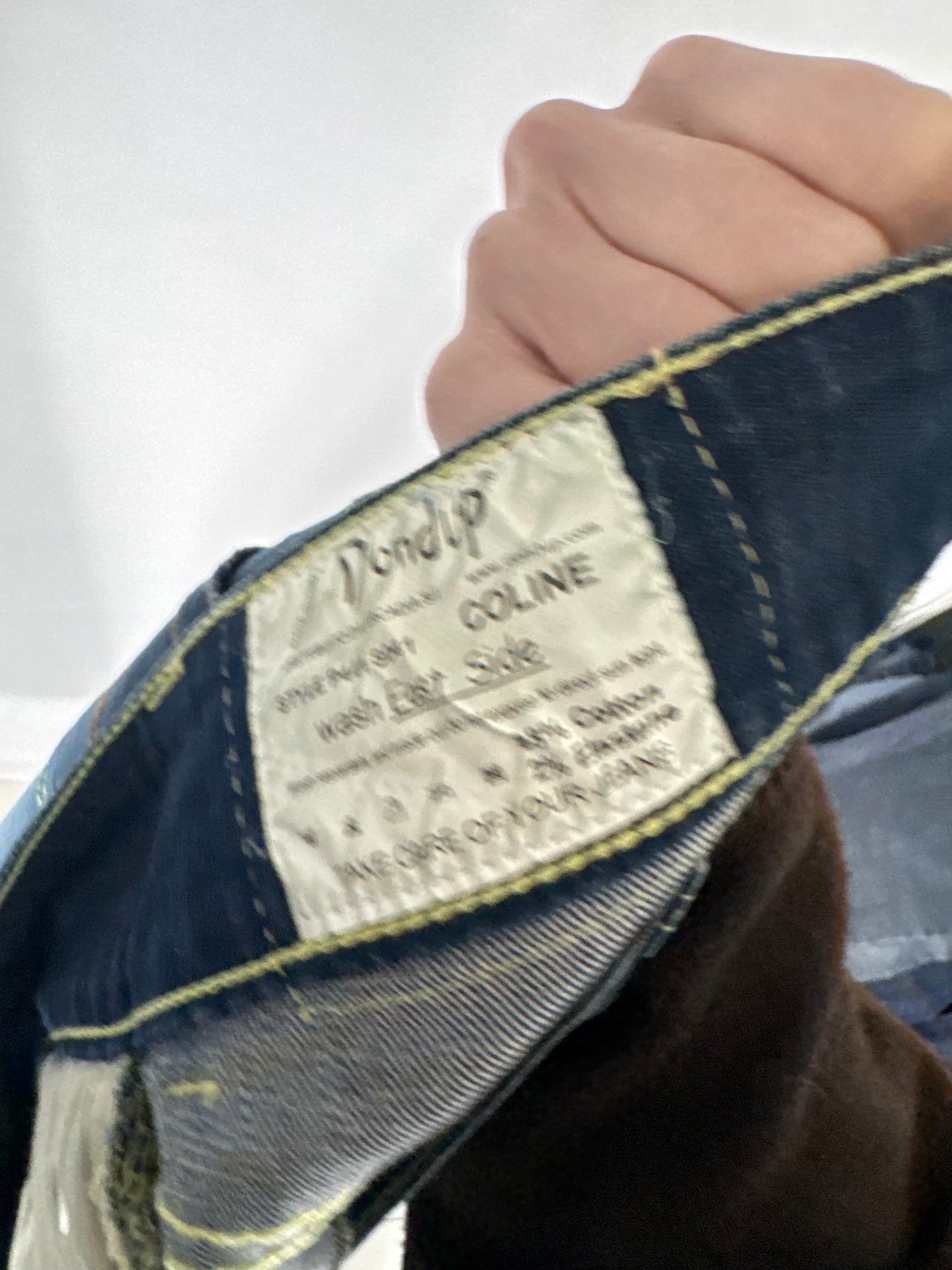 Lågmidjade jeans stl: S