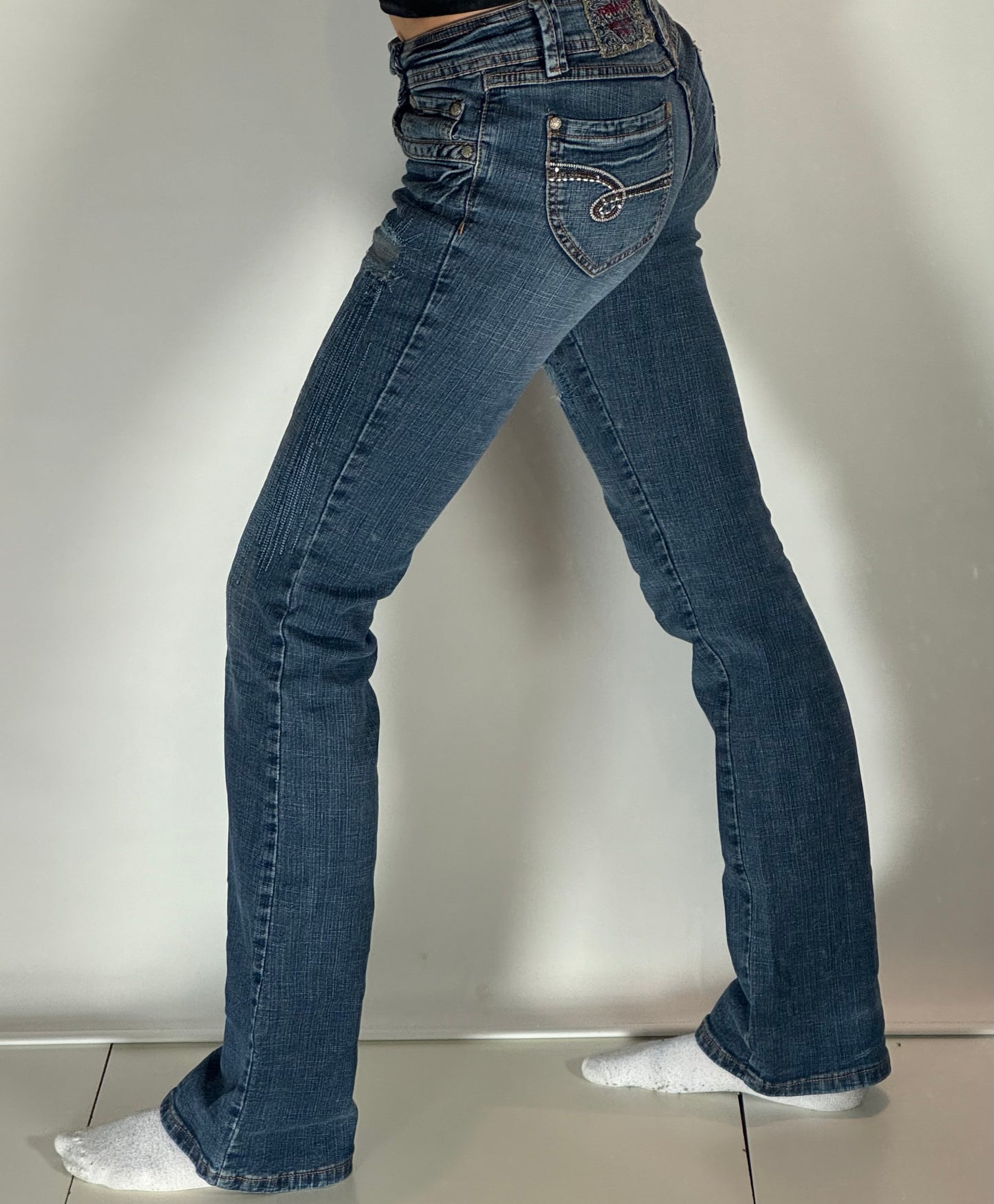 Lågmidjade jeans stl: XS