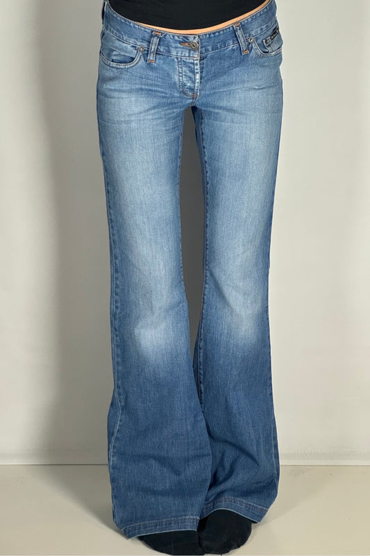 Lågmidjade jeans stl: S