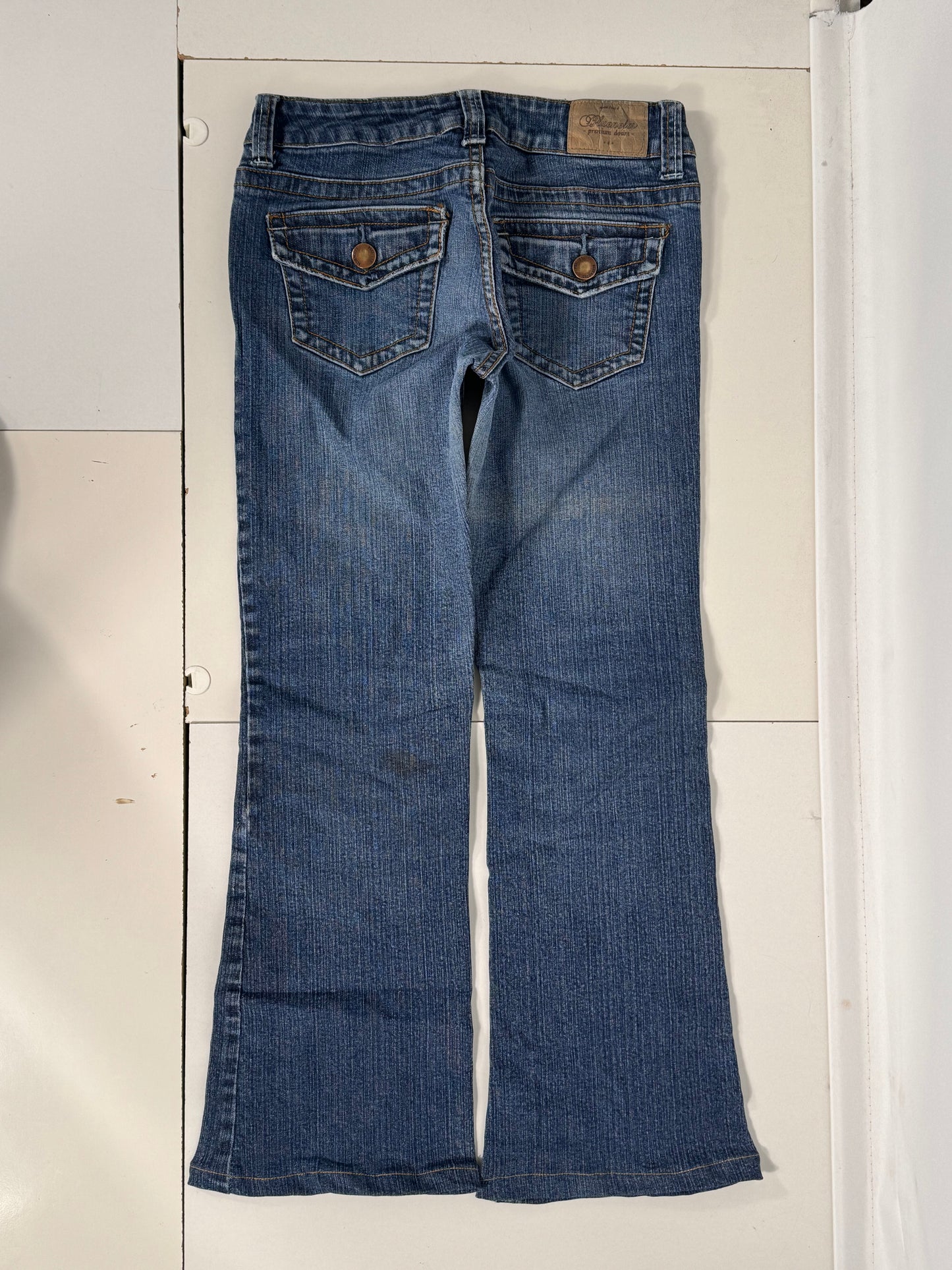 Lavlivede jeans str: XS