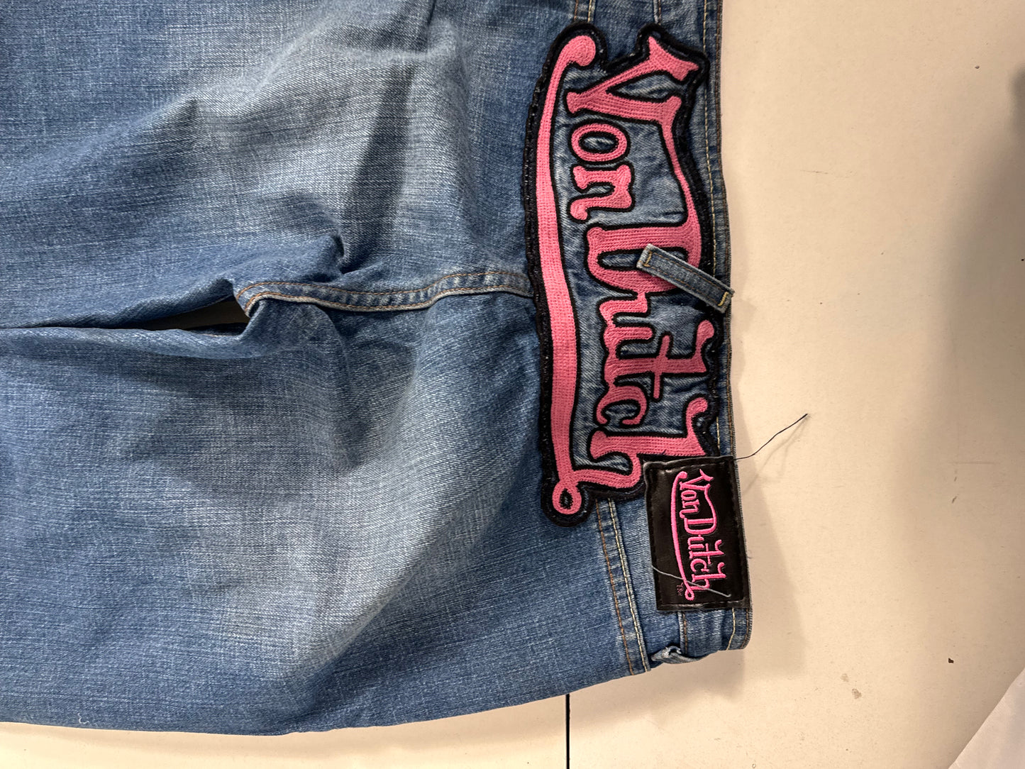Lavtaljede jeans str: M