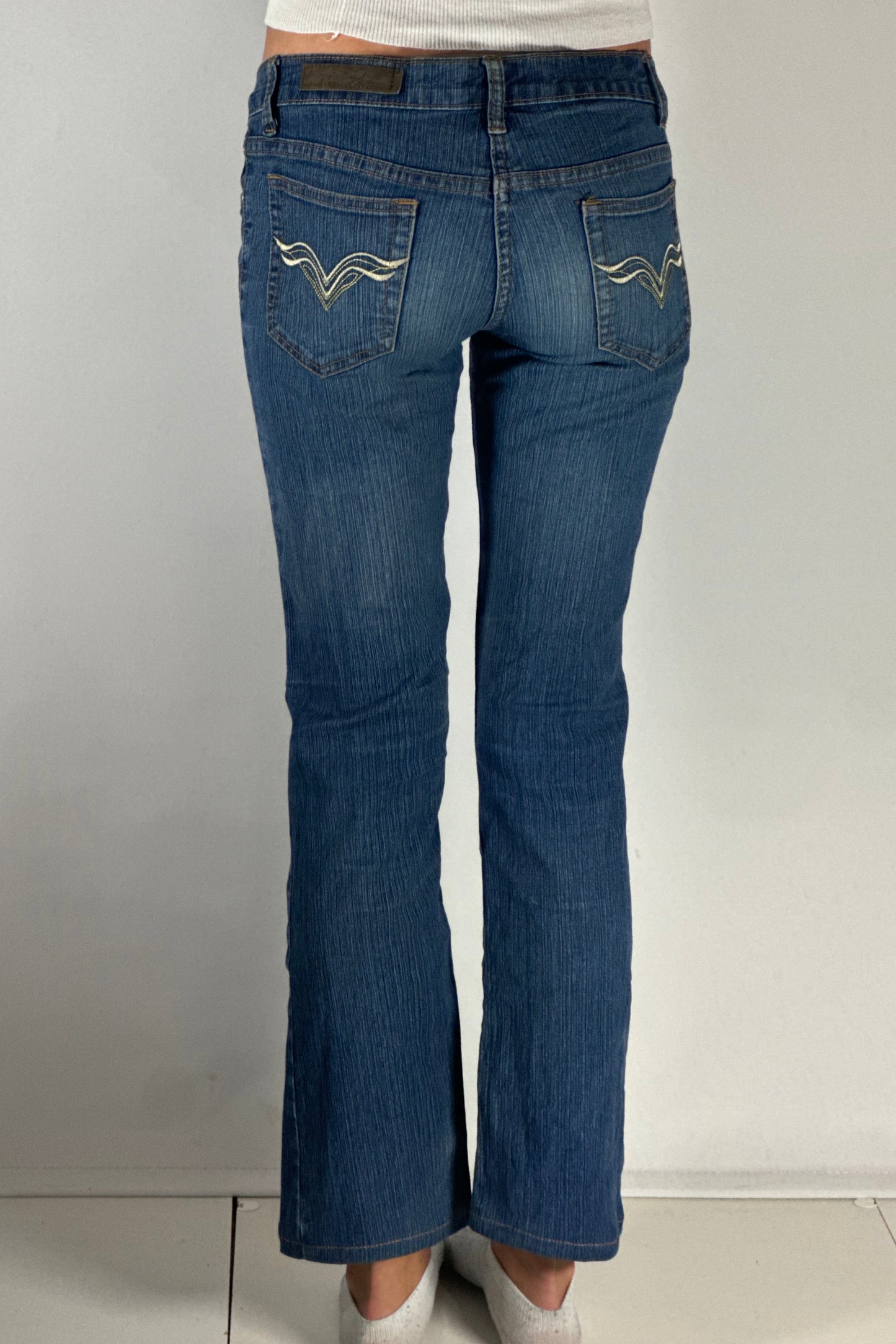 Lågmidjade jeans stl: S